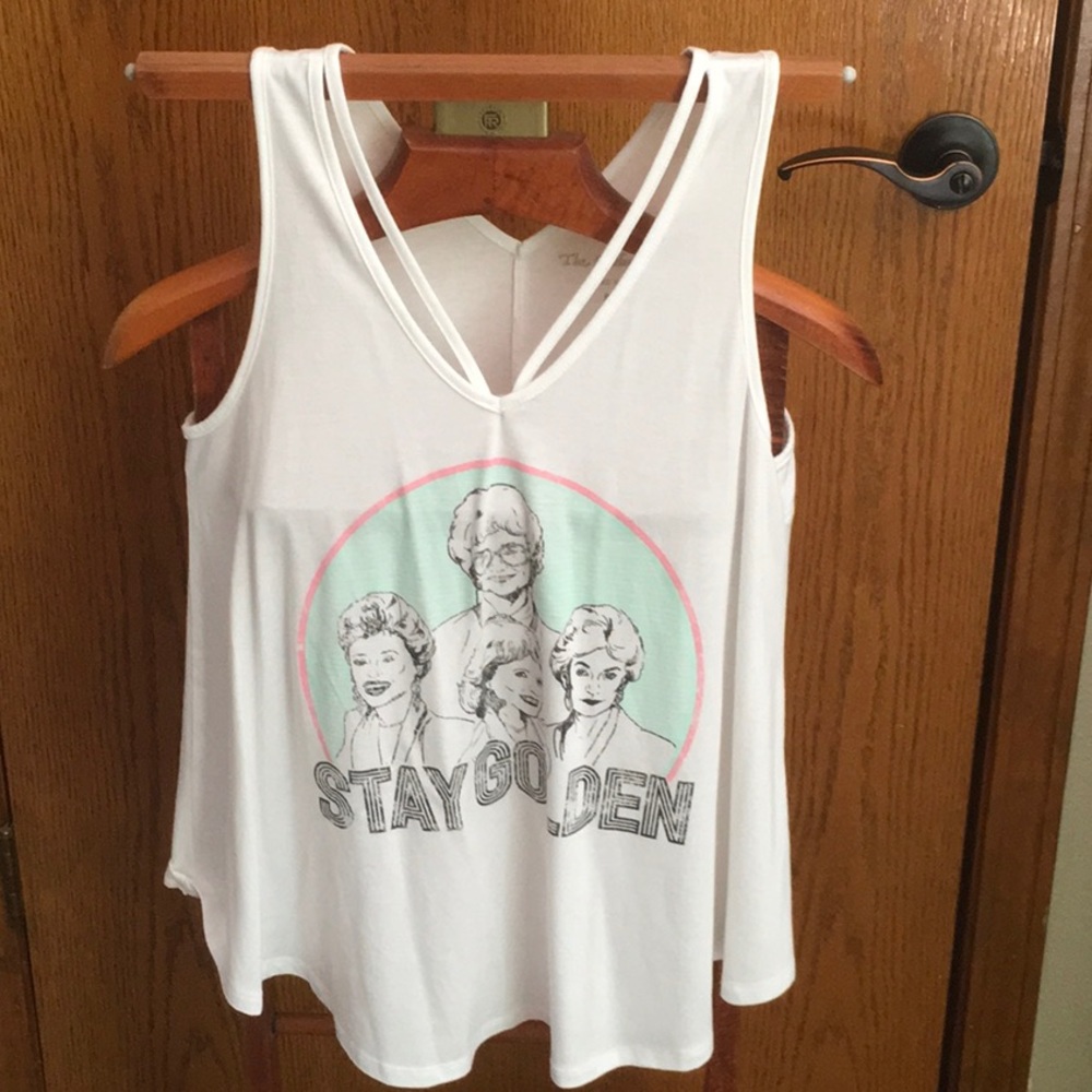 Golden girls graphic tank.